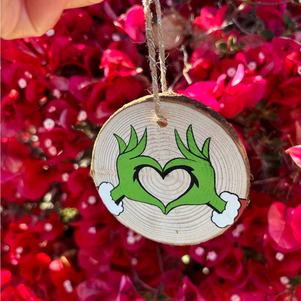 The Grinch Heart Ornament